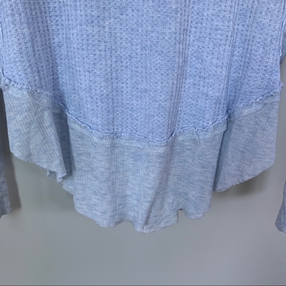 We The Free Long Sleeve Rayon Blend Top Size S - Picture 2 of 8